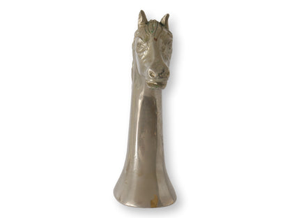 Midcentury English Silver-Plate Horse Head Bottle Opener