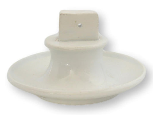 Antique English White Ironstone Match Striker