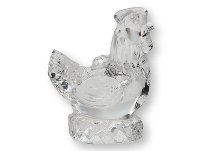 Waterford “Three French Hens” Crystal Ornament – 1997