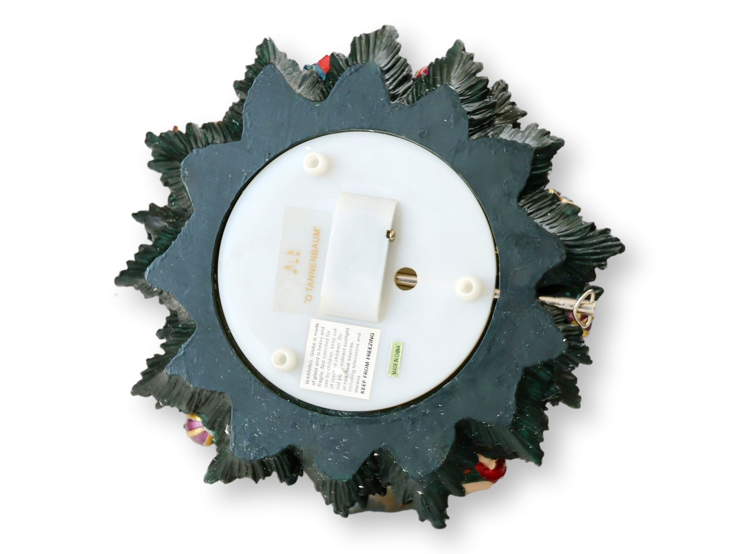 Christopher Radko “Santa’s Helper” Extra-Large Musical Snow Globe Tree – 2002