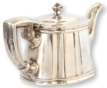 Hotelware Single Serve Silver-Plate Teapot