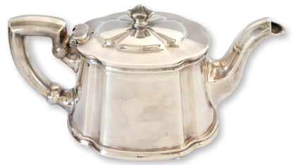 Hotelware Single Serve Silver-Plate Teapot