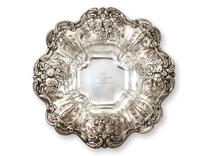 Art Nouveau "Francis I" Sterling Silver Serving Bowl