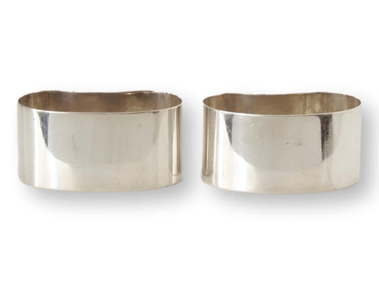 1937 English Sterling Silver Napkin Rings