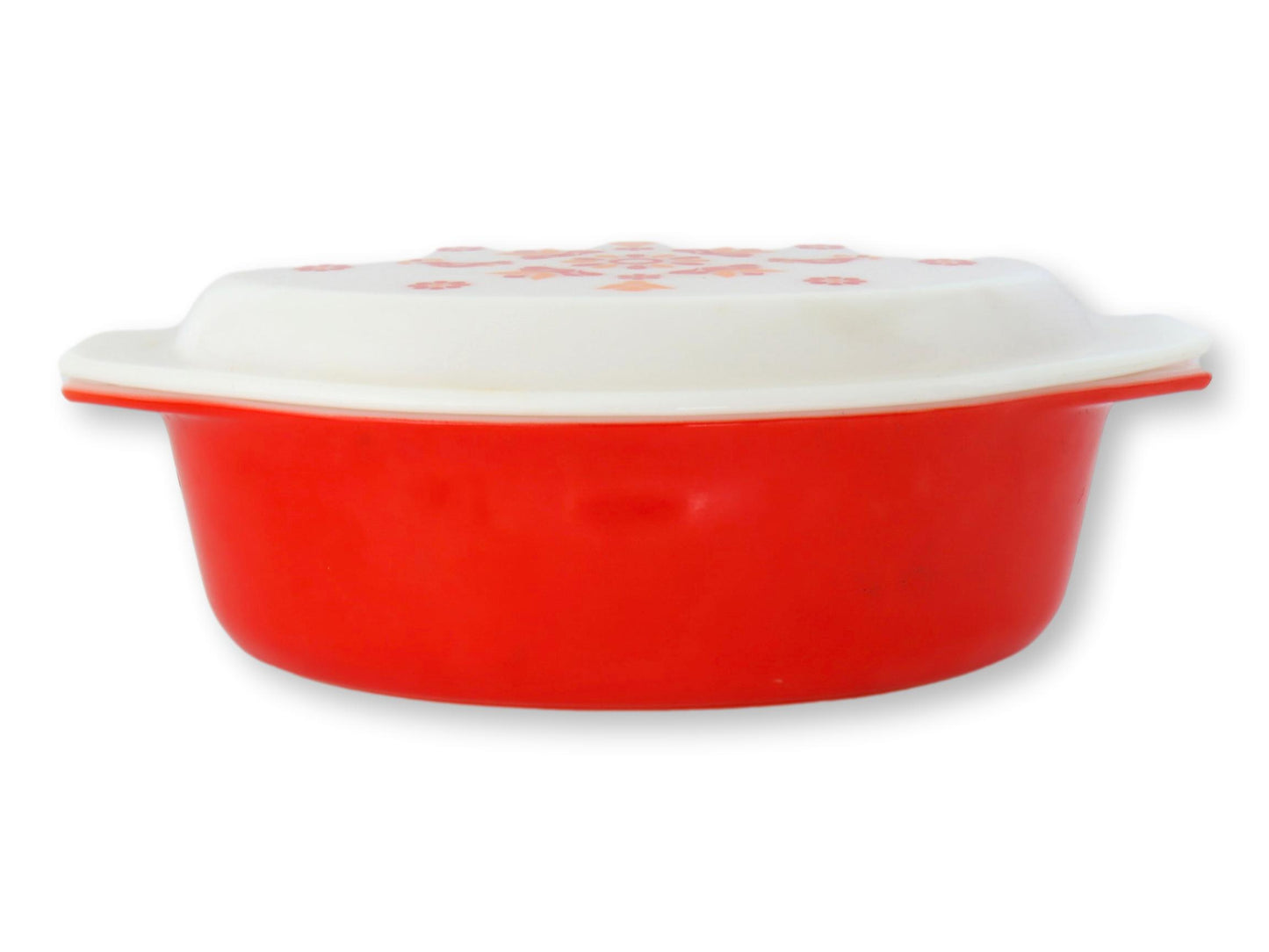 Pyrex Friendship Pattern Covered Casserole Dish