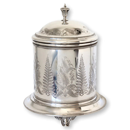 English Silver-Plate Ice Bucket