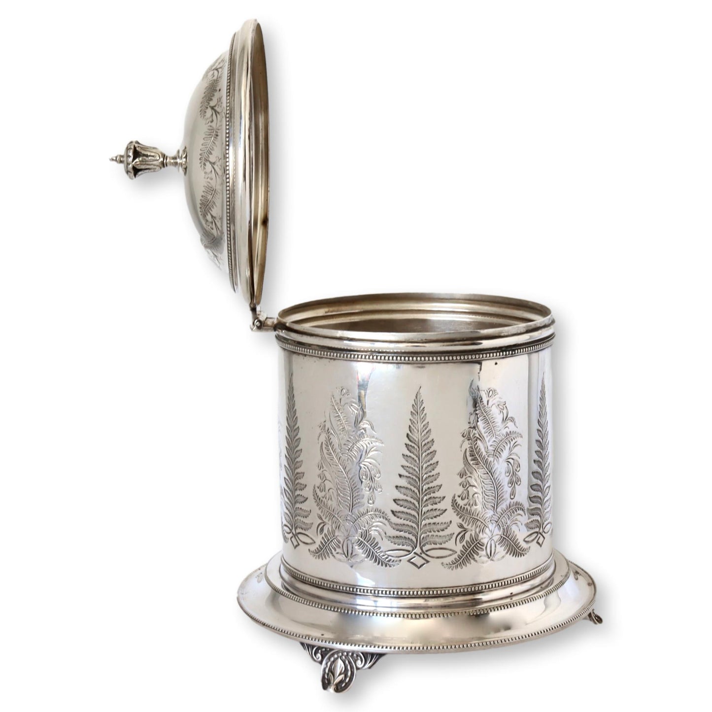 English Silver-Plate Ice Bucket