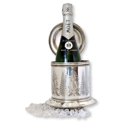 English Silver-Plate Ice Bucket