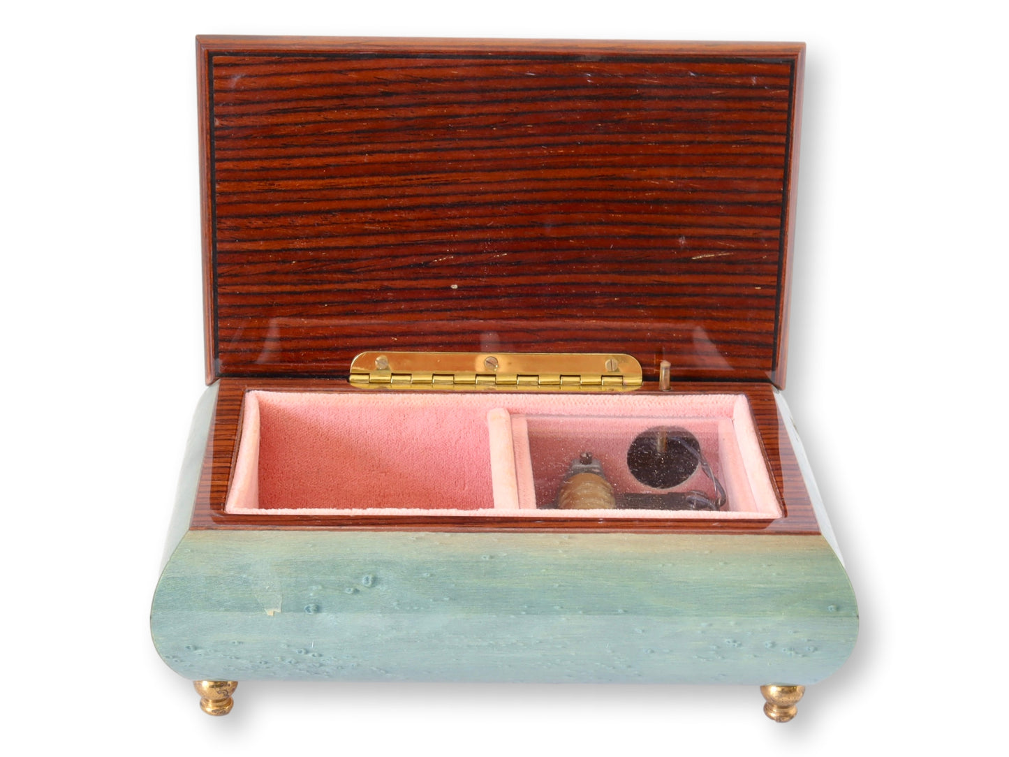 Italian Inlaid Music Jewelry Box