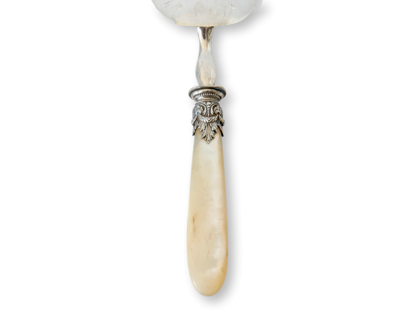 Antique English Mother-of-Pearl Handle Fish Server