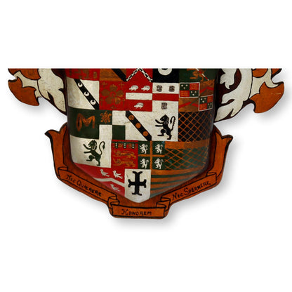 English Coat of Arms Wall Hanging