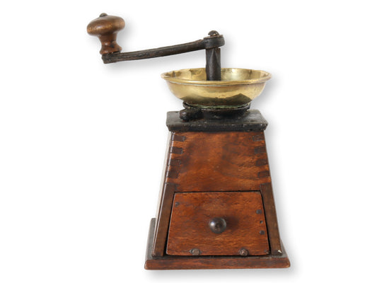 Antique French Coffee Grinder