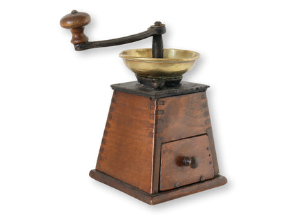 Antique French Coffee Grinder