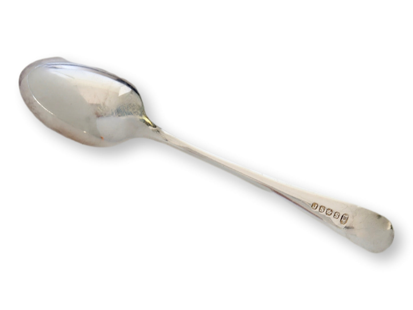 East 20th-C. English Coffee Spoons w/ Sugar Tongs