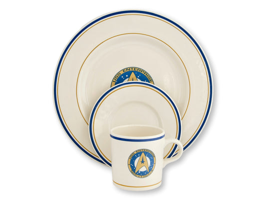"Star Trek" Pfaltzgraff Bone China Place Setting