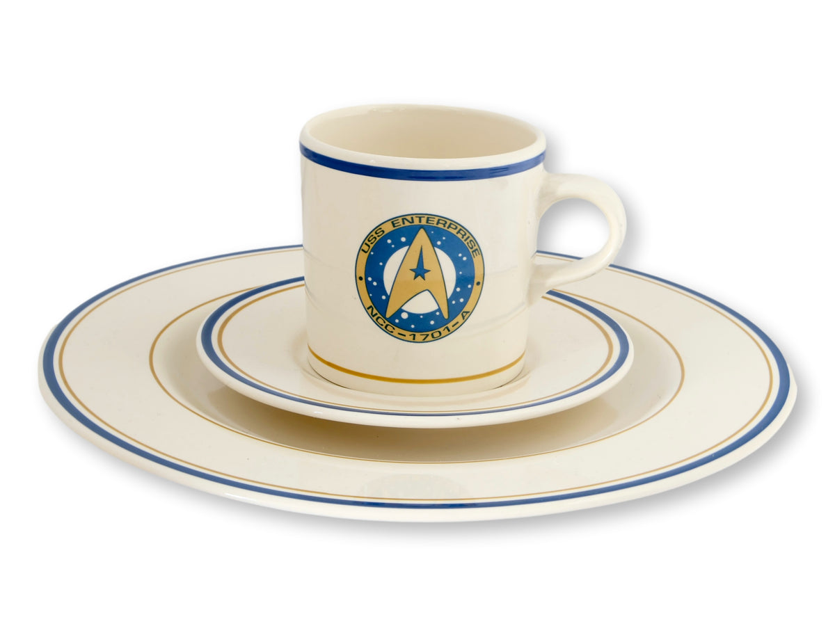 "Star Trek" Pfaltzgraff Bone China Place Setting