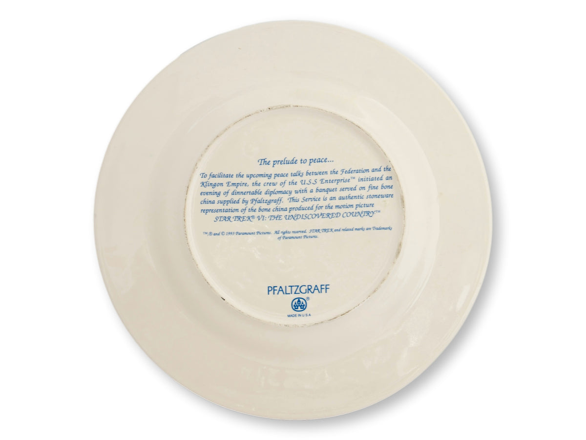 "Star Trek" Pfaltzgraff Bone China Place Setting