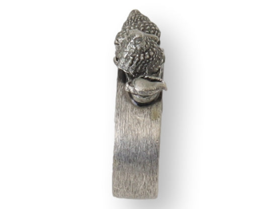 Pewter Seashell Napkin Rings (Set of 6)