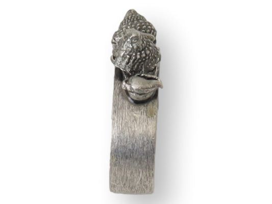 Pewter Seashell Napkin Rings (Set of 6)