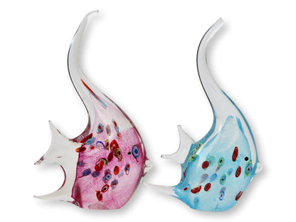 Italian Murano Glass Fish Figures