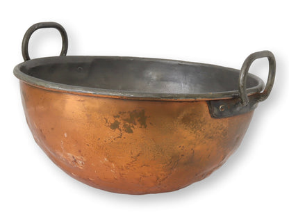 Antique English Copper Candy Kettle