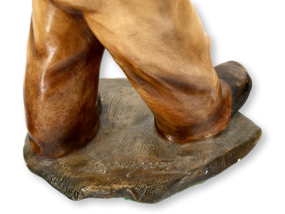 Italian Peasant Sculptures by Guido Cacciapuoti