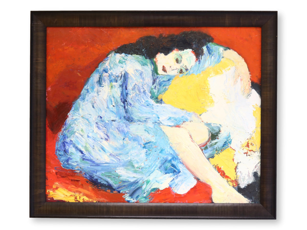 Midcentury French Portrait