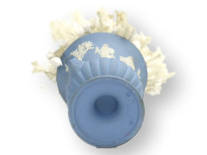 1970s Wedgwood Pot w/ Bottle Brush Tree