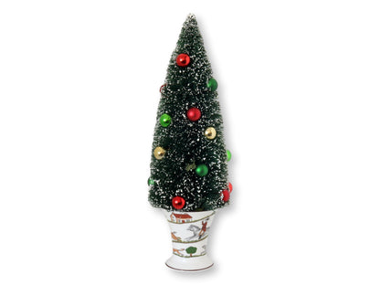 Coalport Hunting Scene Cup with Bottlebrush Tree