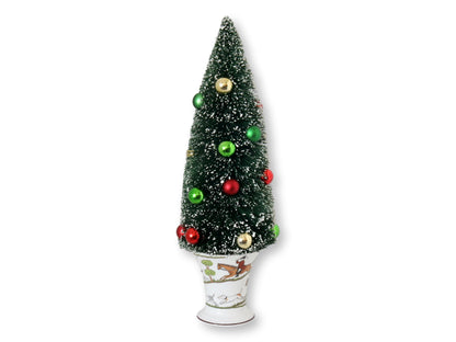 Coalport Hunting Scene Cup with Bottlebrush Tree