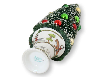 Coalport Hunting Scene Cup with Bottlebrush Tree