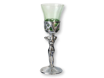 Art Deco Nude Ladies Liqueur Glasses, Set of 6