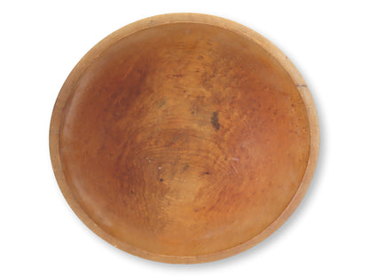 American Hand Turned Wood Dough Bowl