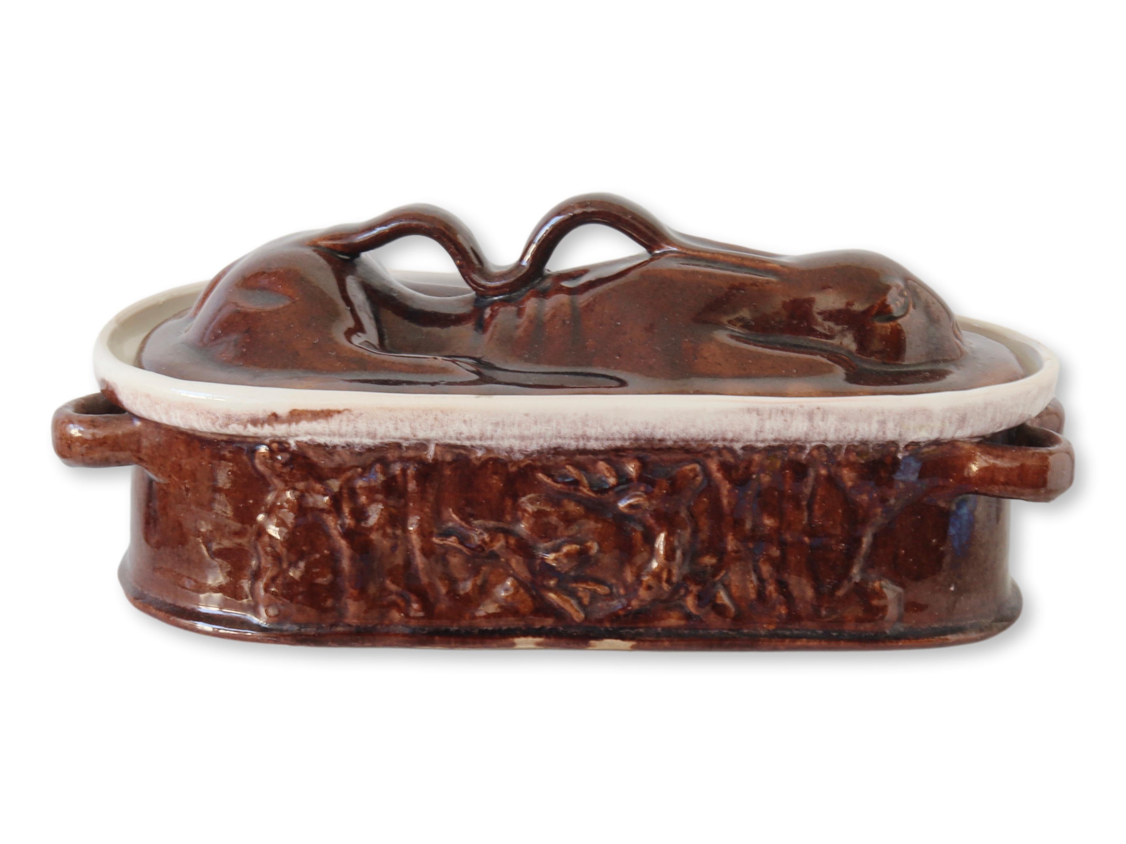 Geo Rabbit Paris Tureen Large French Game Baking Tureen w/Rabbit – Rose Victoria Antiques