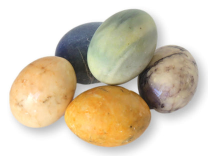 Italian Alabaster Natural Stone Eggs