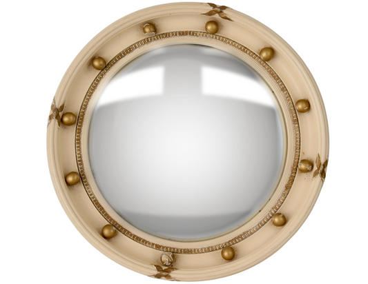 Midcentury Convex Porthole Wall Mirror