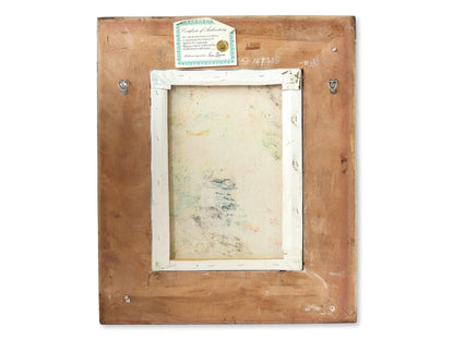 Framed Floral Still Life Oil on Canvas