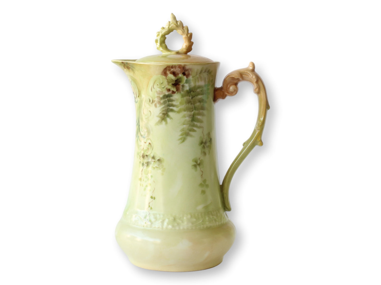 Antique Limoges Hot Chocolate Set