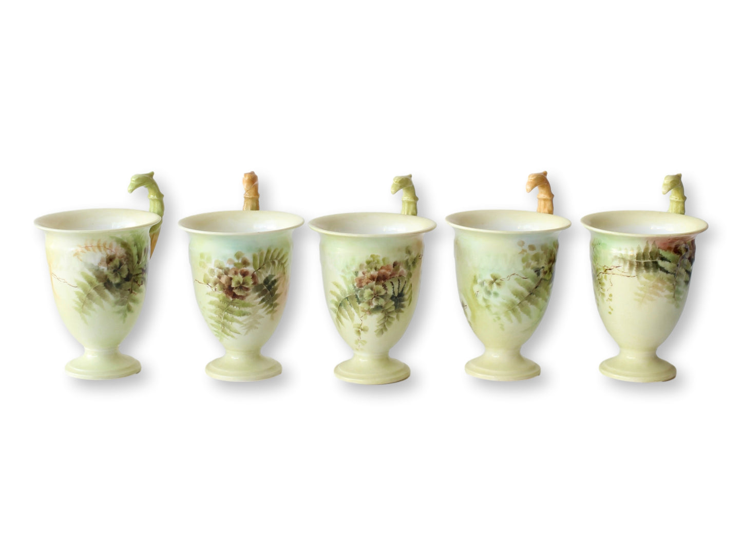 Antique Limoges Hot Chocolate Set