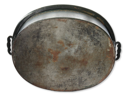 Antique Americana Metal Tole Tub
