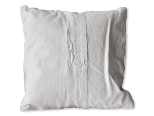 French Linen Petite Baby Pillow "L"