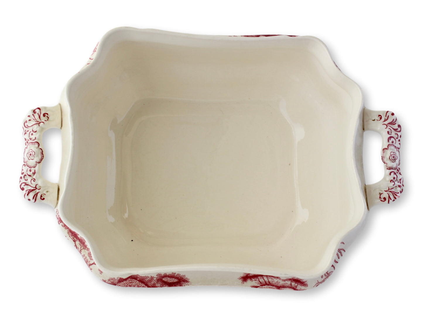 Rare Antique English Spode's Tower Pattern Soup Tureen