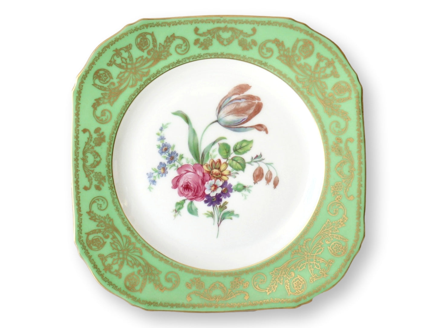 Rare Antique English Spode's Tower Pattern Soup Tureen