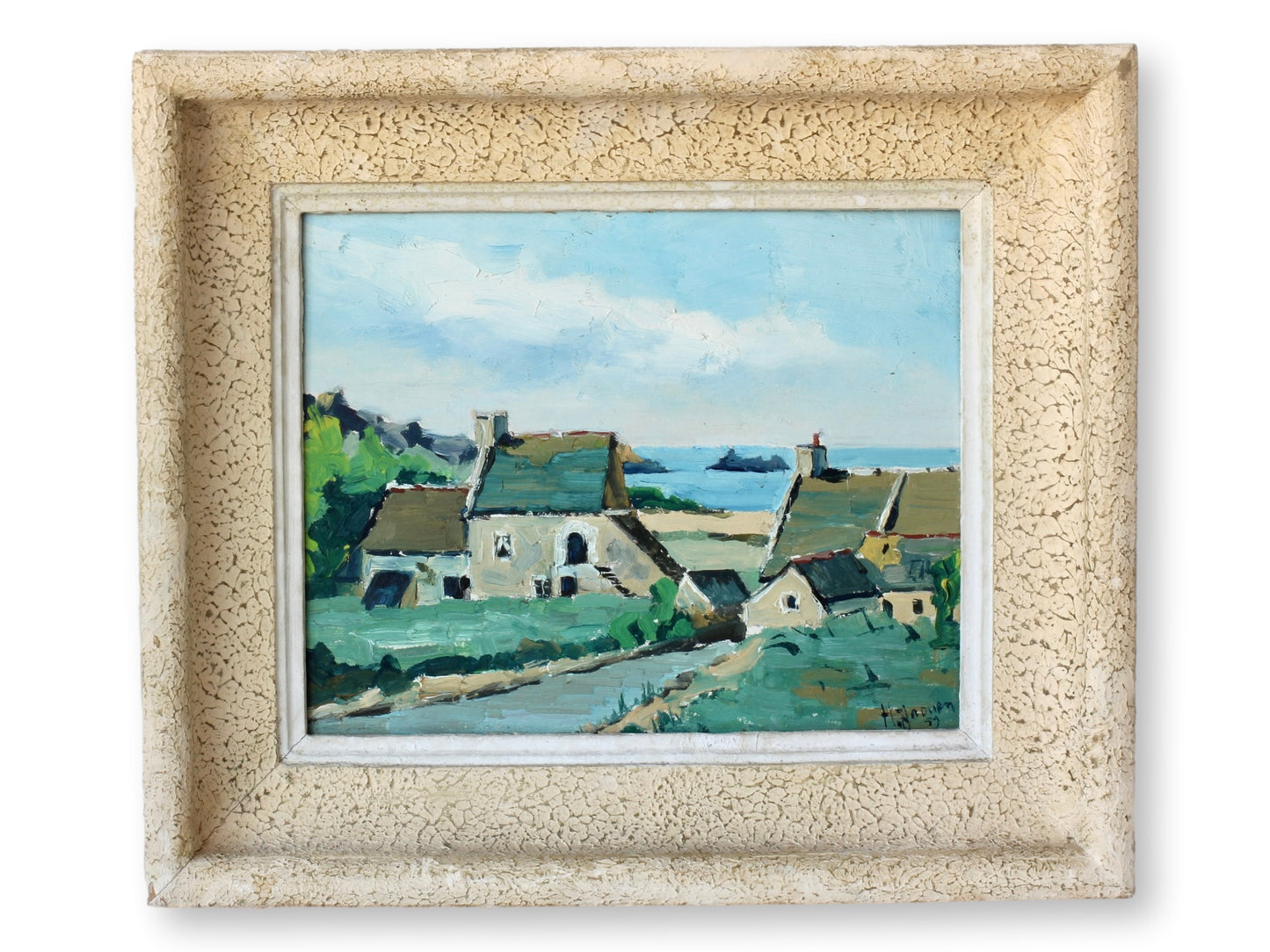 Midcentury French Village Landscape