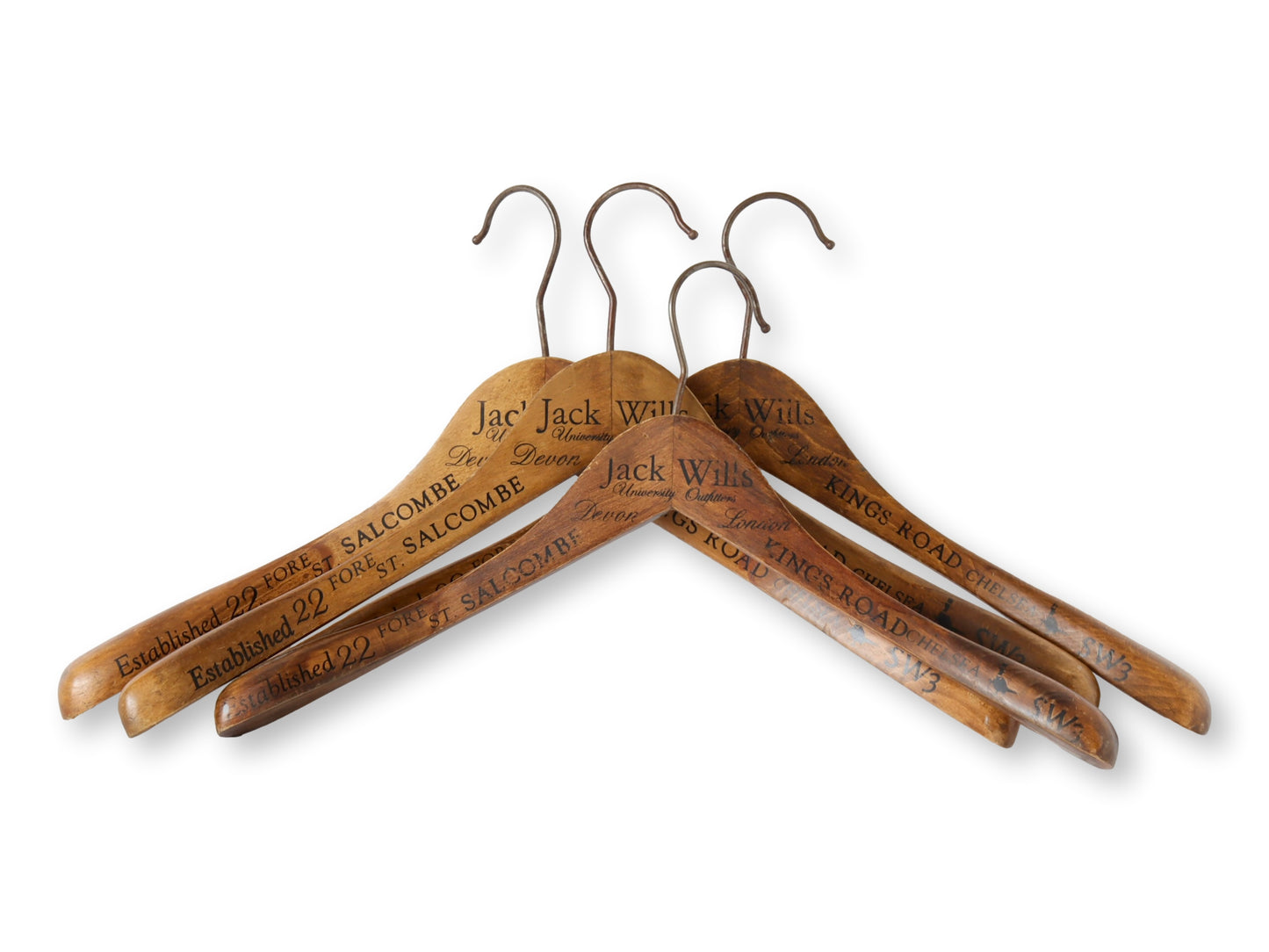 Jack Wills Retail Store Coat Hangers