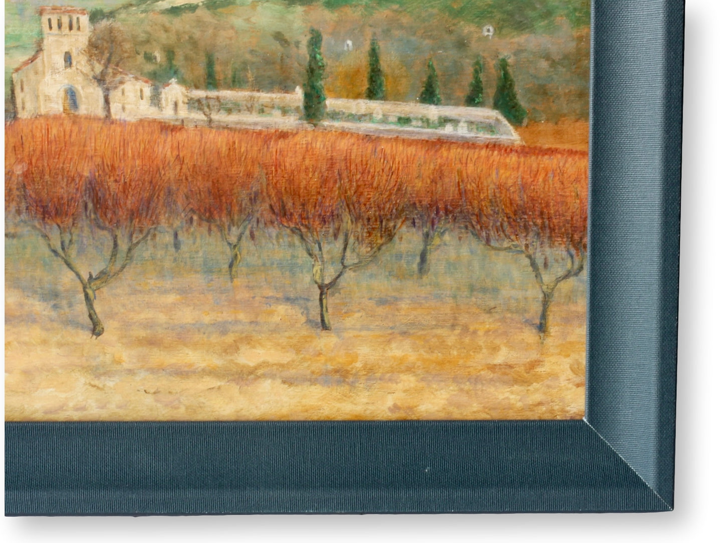 Midcentury French Vineyard Landscape