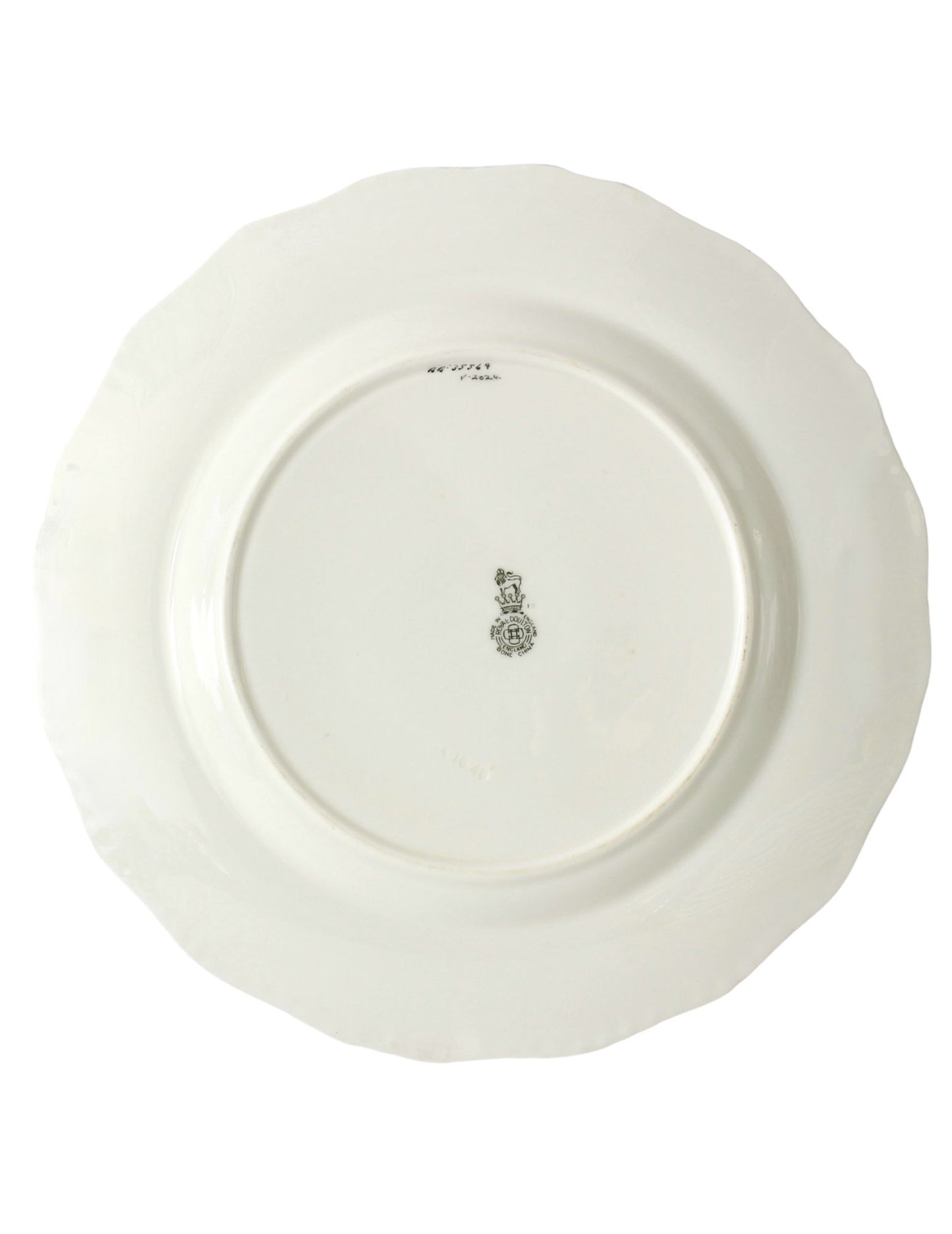 Royal Doulton Ventura Gray Dinner Plates, S/12