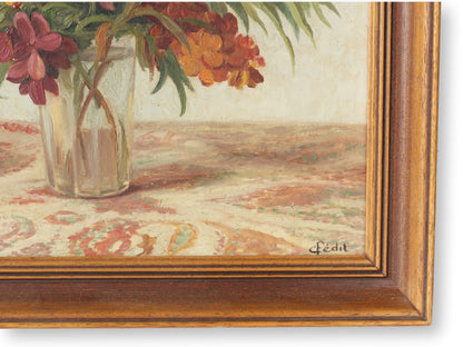 Midcentury French Floral Still-Life