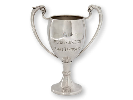 Antique English Table Tennis Trophy