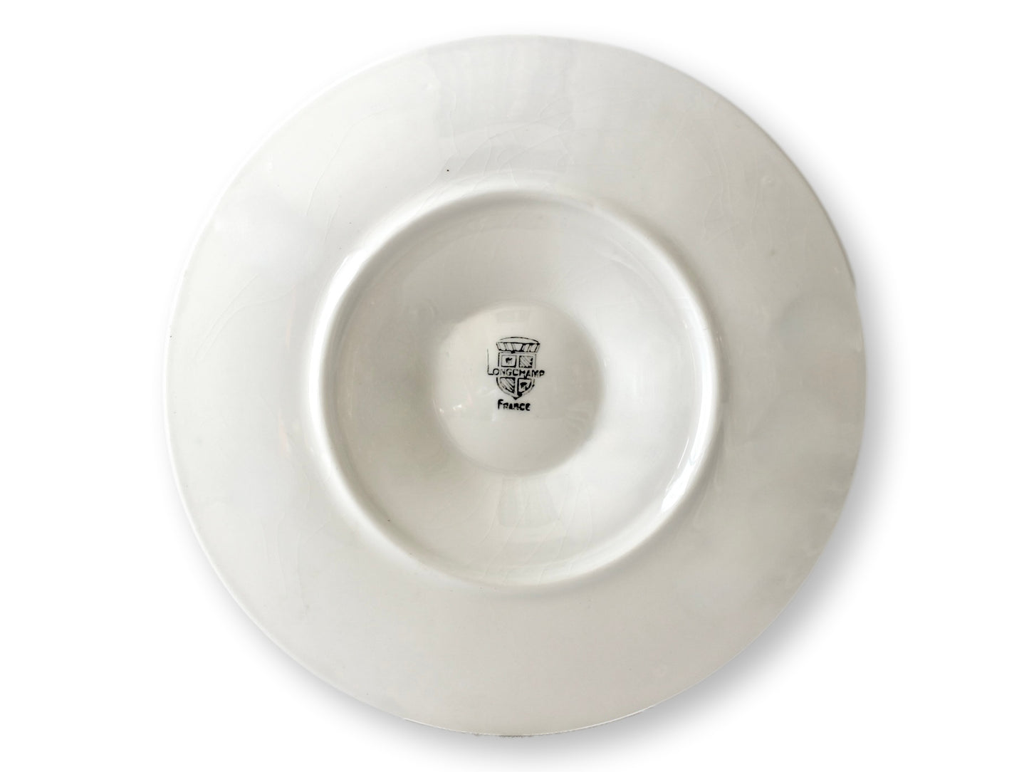 1960s French Longchamp Oyster Plates